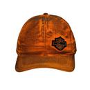 Boné Rock Harley Davidson - Cor Laranja  Logo Preto