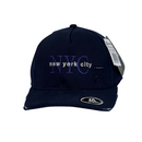 Boné Destroyed New York City - Cor Azul Escuro  Logo Original