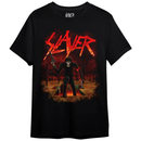Camiseta Manga Curta Slayer - Hail Zombie