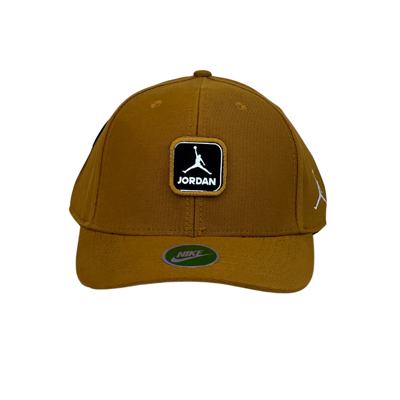 Boné Urbano Nike Jordan Post-it - Cor Marrom Claro  Logo Original