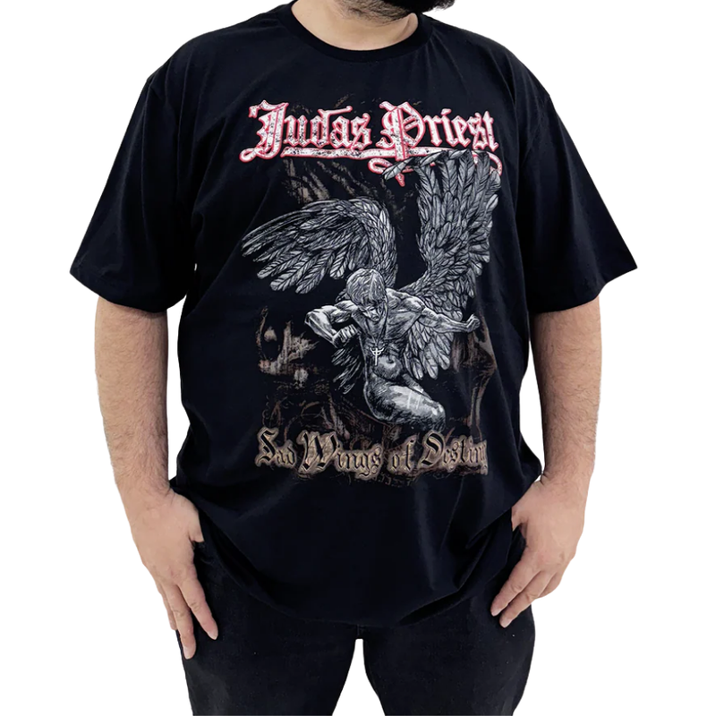 Camiseta Manga Curta Judas Priest - Sad Wings Of Destiny