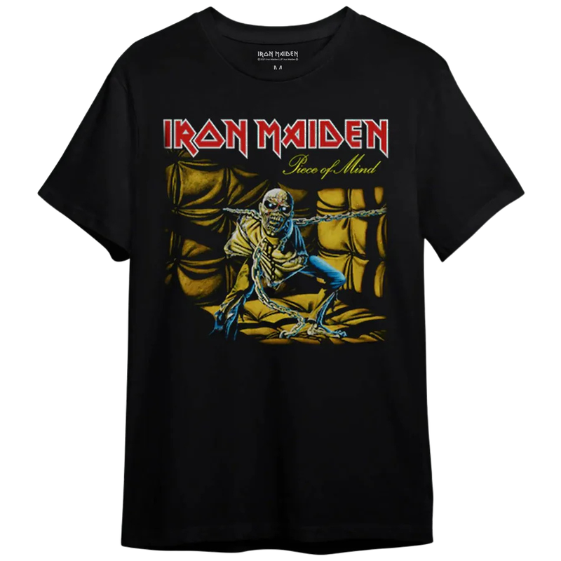 Camiseta Manga Curta Iron Maiden - Piece Of Mind