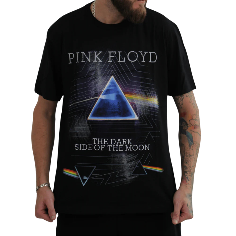 Camiseta Manga Curta Pink Floyd - The Dark Side Of The Moon II