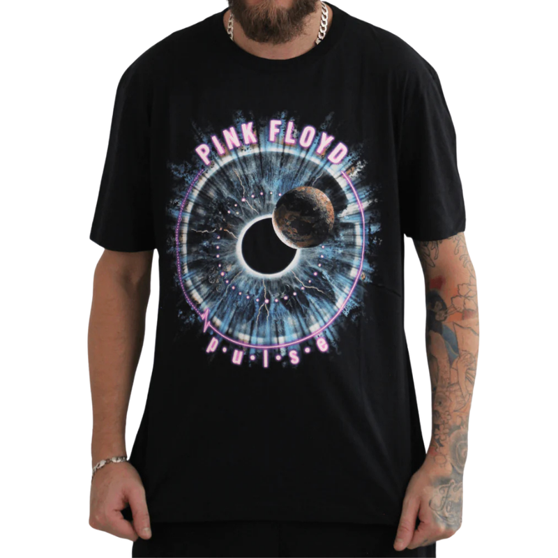 Camiseta Manga Curta Pink Floyd - Pulse