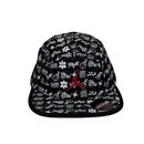 Boné Casual Nike Jordan Street - Cor Preto  Logo Vermelho