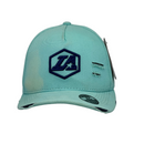 Boné Destroyed Los Angeles LA - Cor Verde Água  Logo Azul