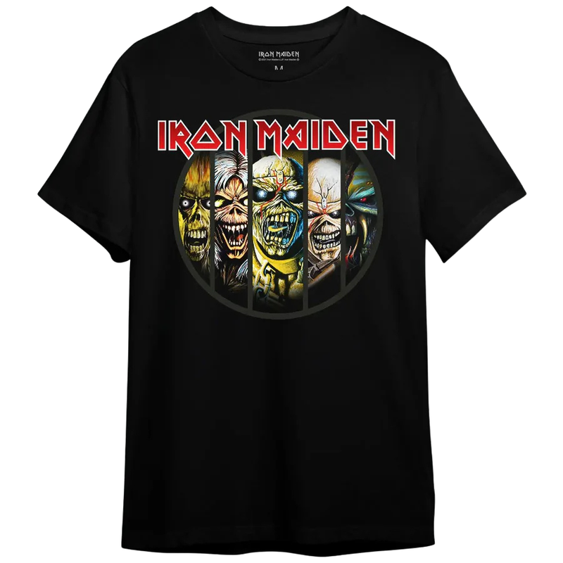 Camiseta Manga Curta Iron Maiden - Eddies