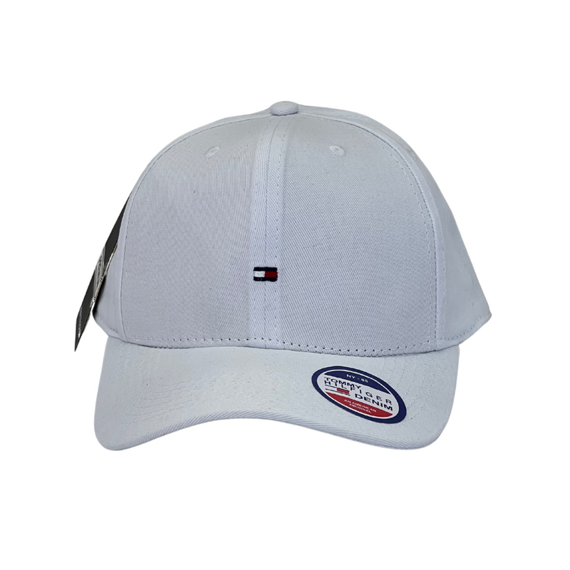 Boné Casual Tommy Hilfiger Basic - Cor Branco  Logo Original
