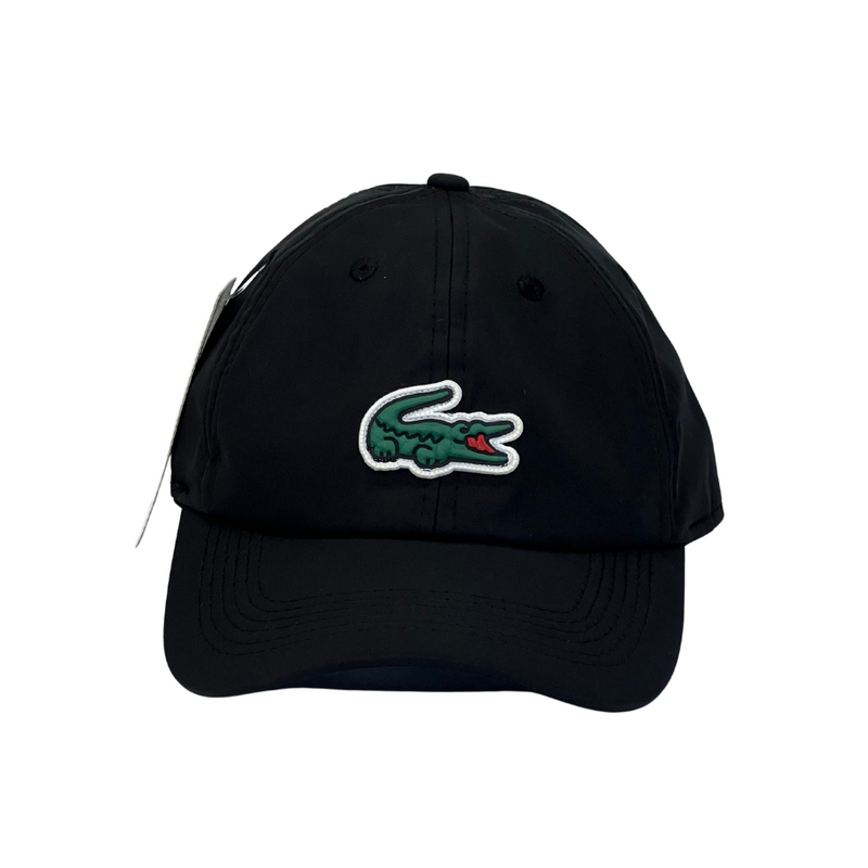 Boné Casual Lacoste Medium - Cor Preto  Logo Original