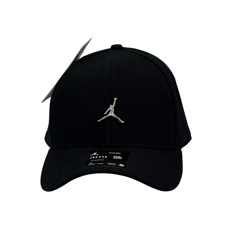 Boné Urbano Jordan Basic - Cor Preto  Logo Prata