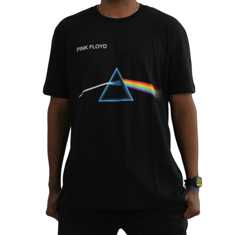 Camiseta Manga Curta Pink Floyd - The Dark Side Of The Moon I