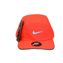 Boné Casual Nike Basic Two - Cor Laranja  Logo Cinza