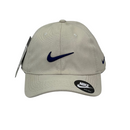 Boné Casual Nike BIG - Cor Bege  Logo Azul