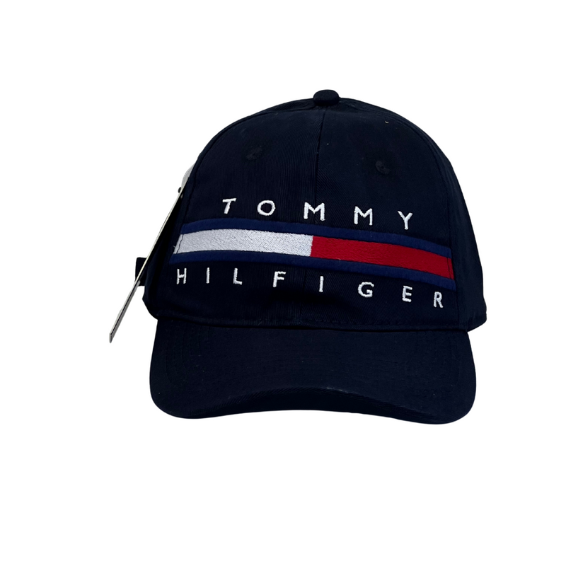 Boné Casual Tommy Hilfiger BIG - Cor Azul Escuro  Logo Original
