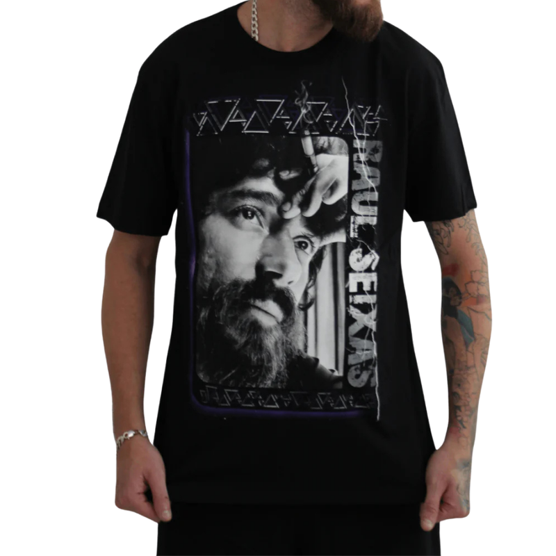 Camiseta Manga Curta Raul Seixas - Chave Do Universo
