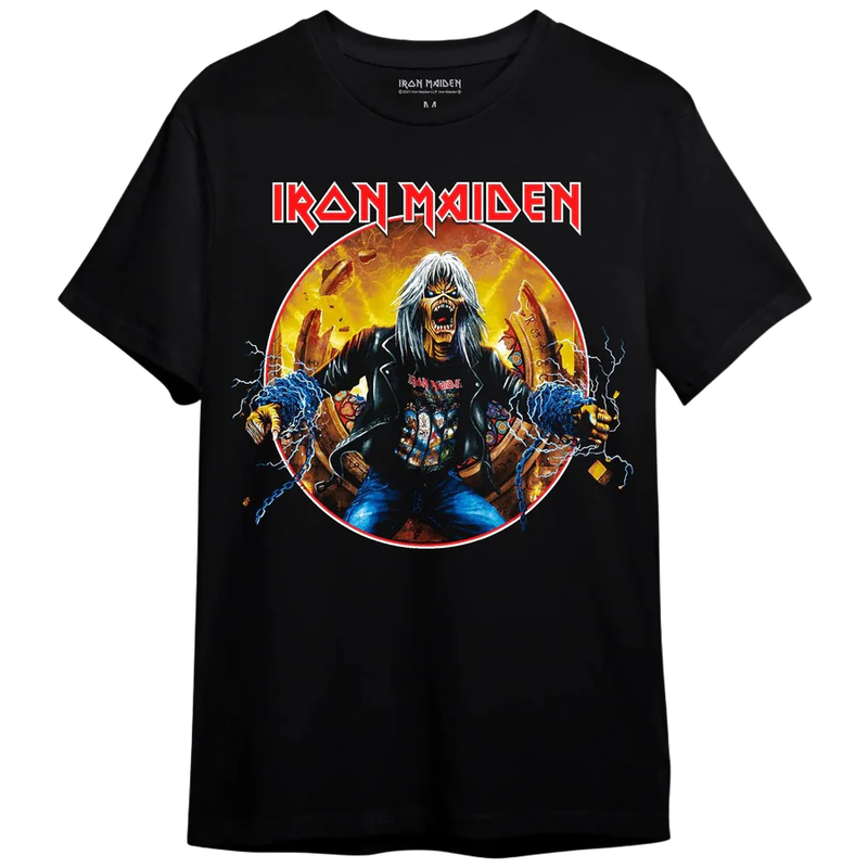 Camiseta Manga Curta Iron Maiden - Eddie Legacy