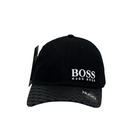 Boné Urbano Hugo Boss GRIFE 2 - Cor Preto  Logo Branco