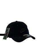 Boné Urbano Nike  - Cor Preto Logo Preto