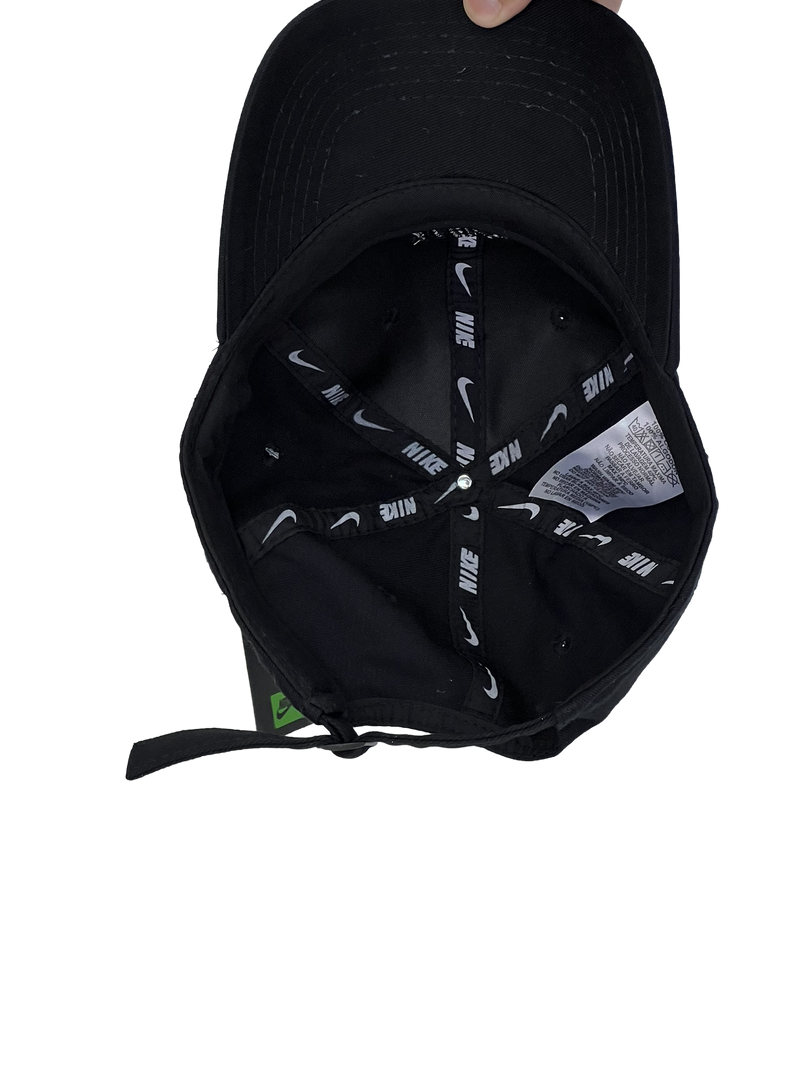 Boné Urbano Nike  - Cor Preto Logo Preto