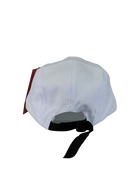 Boné Casual Supreme Basic - Cor Branco Logo Preto