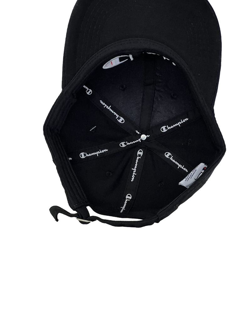 Boné Casual Champions - Cor Preto Logo Original