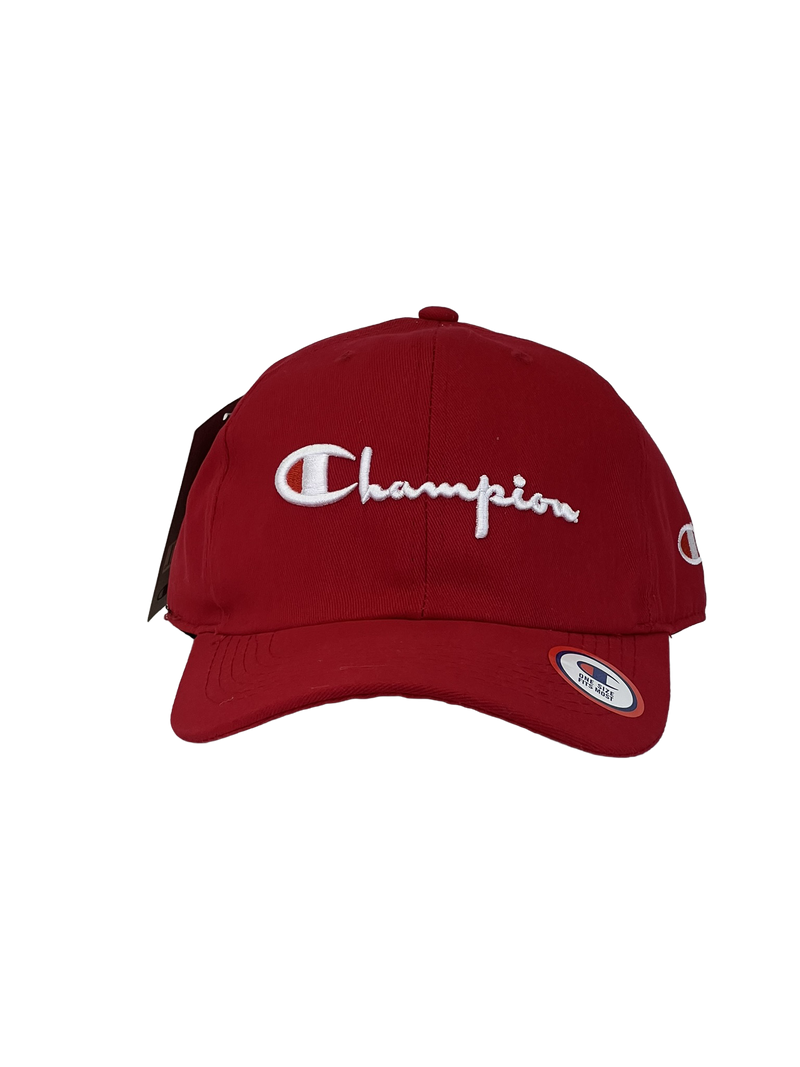 Boné Casual Champions - Cor Vermelho Logo Original