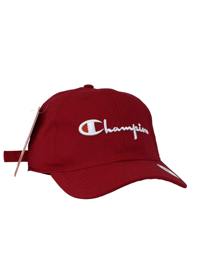 Boné Casual Champions - Cor Vermelho Logo Original