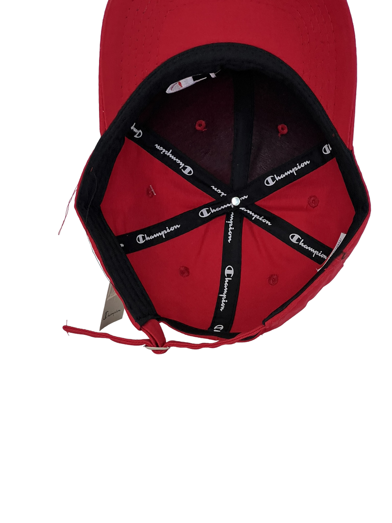 Boné Casual Champions - Cor Vermelho Logo Original