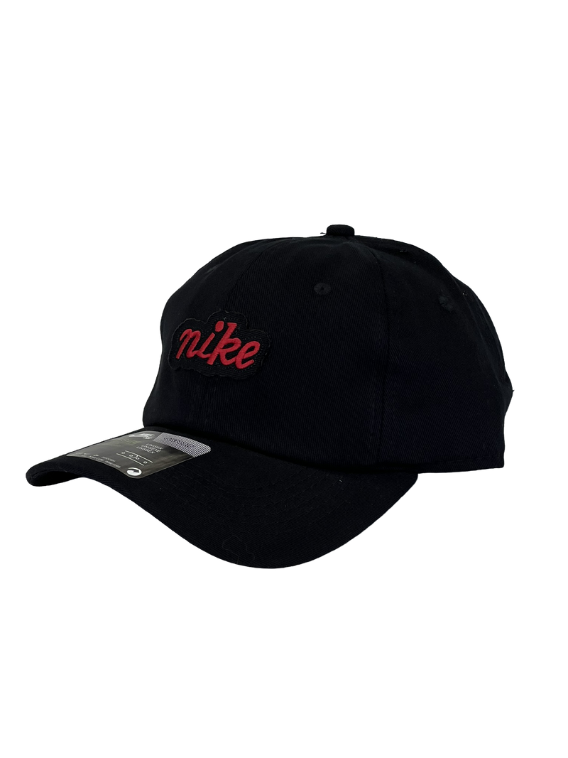 Boné Casual Nike Model 2025 - Cor Preto Logo Vermelho