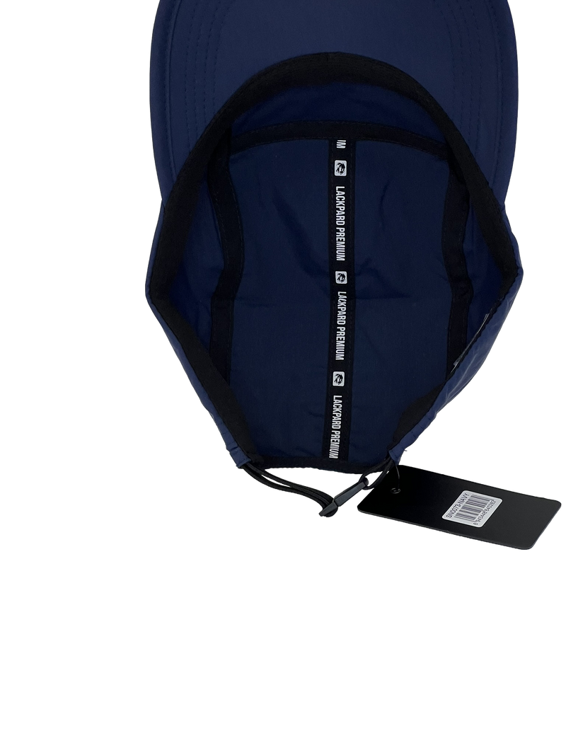 Boné Casual Lackpard LP - Cor Azul Escuro Logo Branco