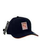 Boné Urbano Puma Especial - Cor Azul Escuro & Laranja Logo Original