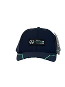 Boné Urbano F1 Mercedes AMG - Cor Azul Escuro Logo Original