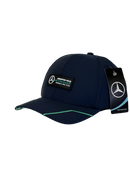 Boné Urbano F1 Mercedes AMG - Cor Azul Escuro Logo Original
