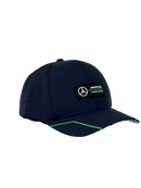 Boné Urbano F1 Mercedes AMG - Cor Azul Escuro Logo Original