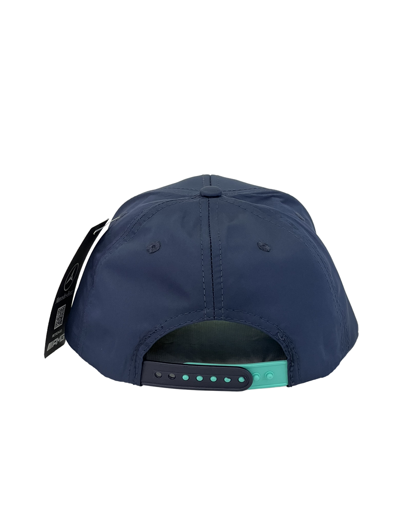 Boné Urbano F1 Mercedes AMG - Cor Azul Escuro Logo Original