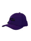 Boné Fitted Oakley Basic - Cor Roxo Logo Preto