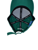 Boné Urbano Adidas BIG - Cor Verde Escuro Logo Branco