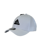 Boné Urbano Adidas Logo Classic - Cor Branco Logo Preto