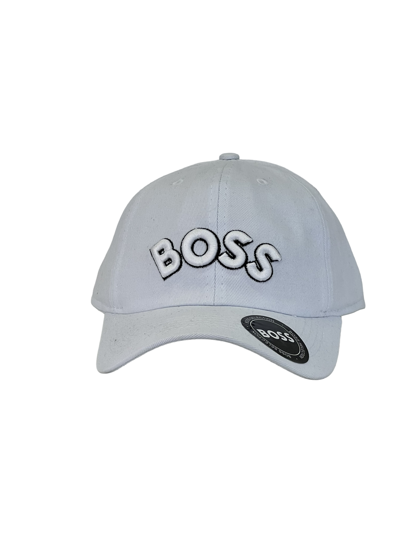 Boné Urbano Hugo Boss BOSS BIG - Cor Branco Logo Branco