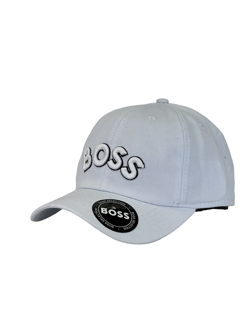 Boné Urbano Hugo Boss BOSS BIG - Cor Branco Logo Branco