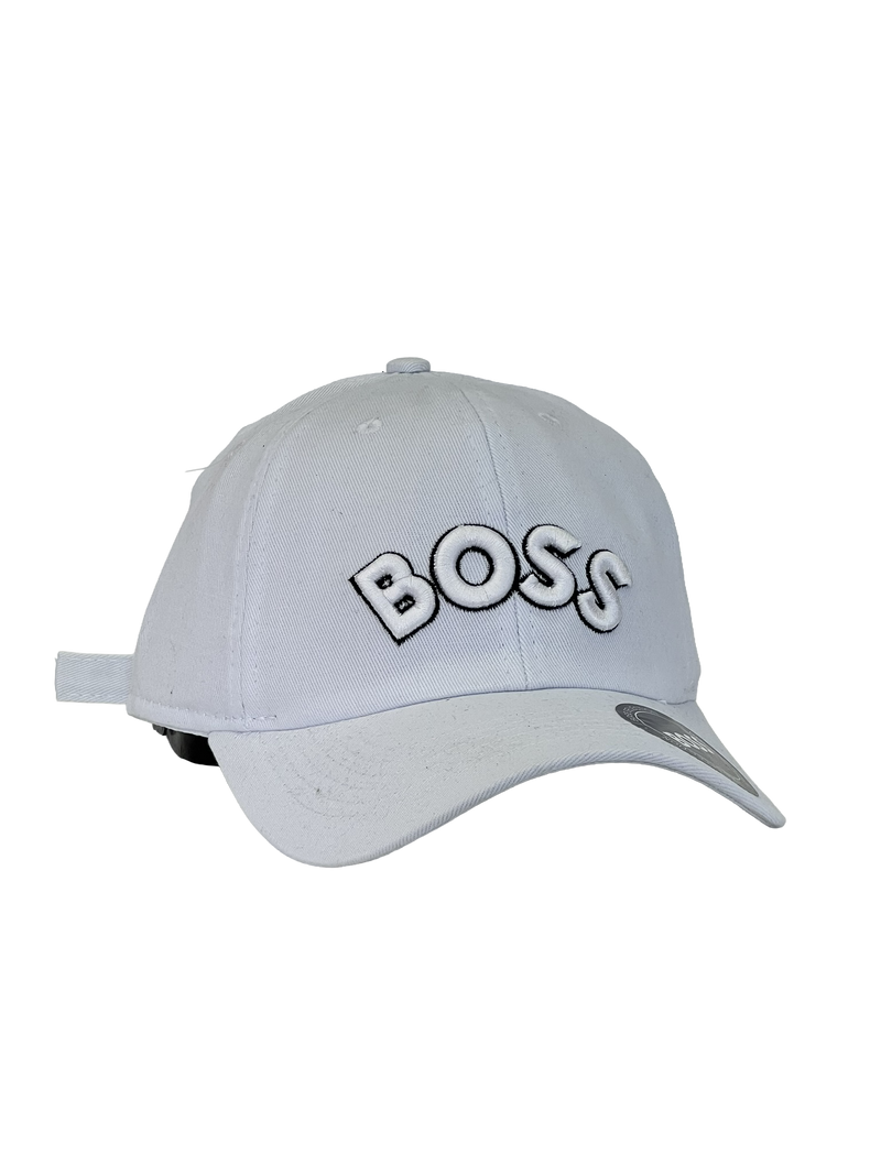 Boné Urbano Hugo Boss BOSS BIG - Cor Branco Logo Branco