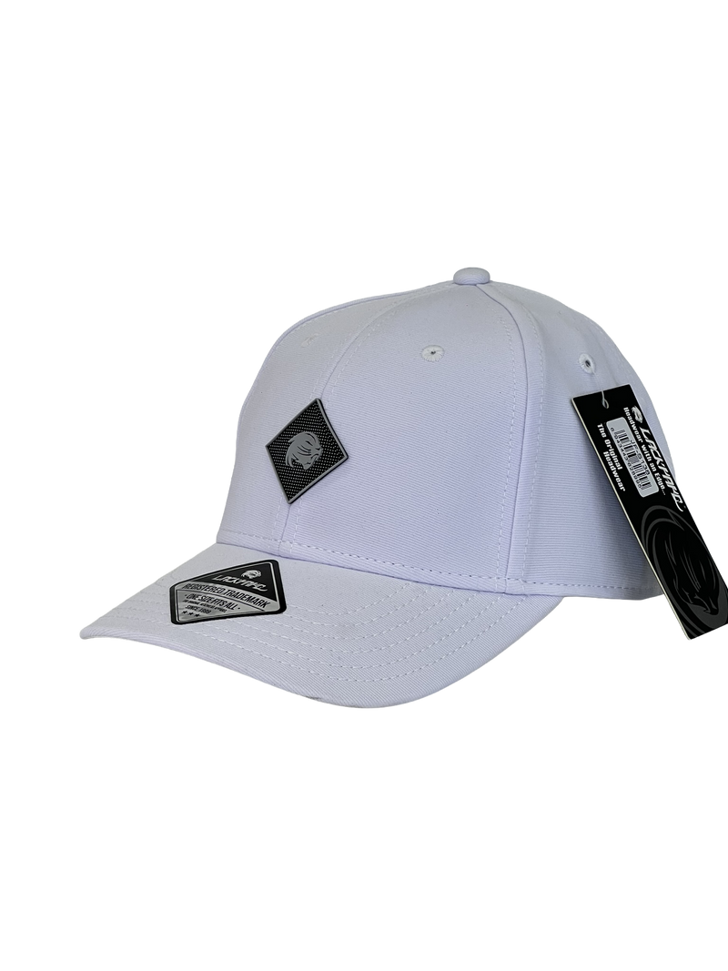 Boné Urbano Lackpard Leon - Cor Branco Logo Preto