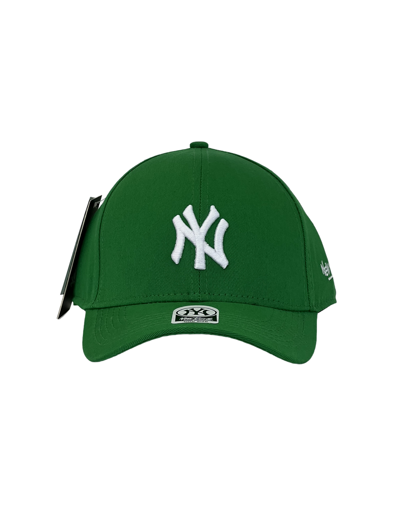 Boné Urbano New York Yankees Classic - Cor Verde Logo Branco