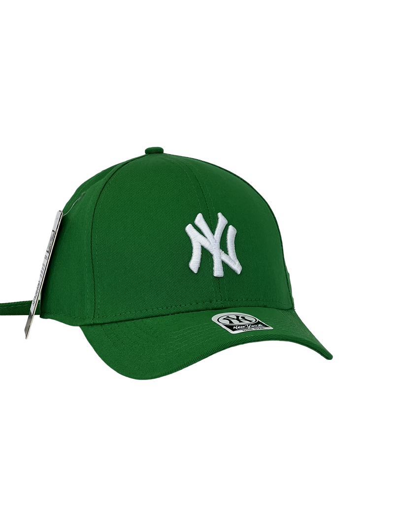 Boné Urbano New York Yankees Classic - Cor Verde Logo Branco