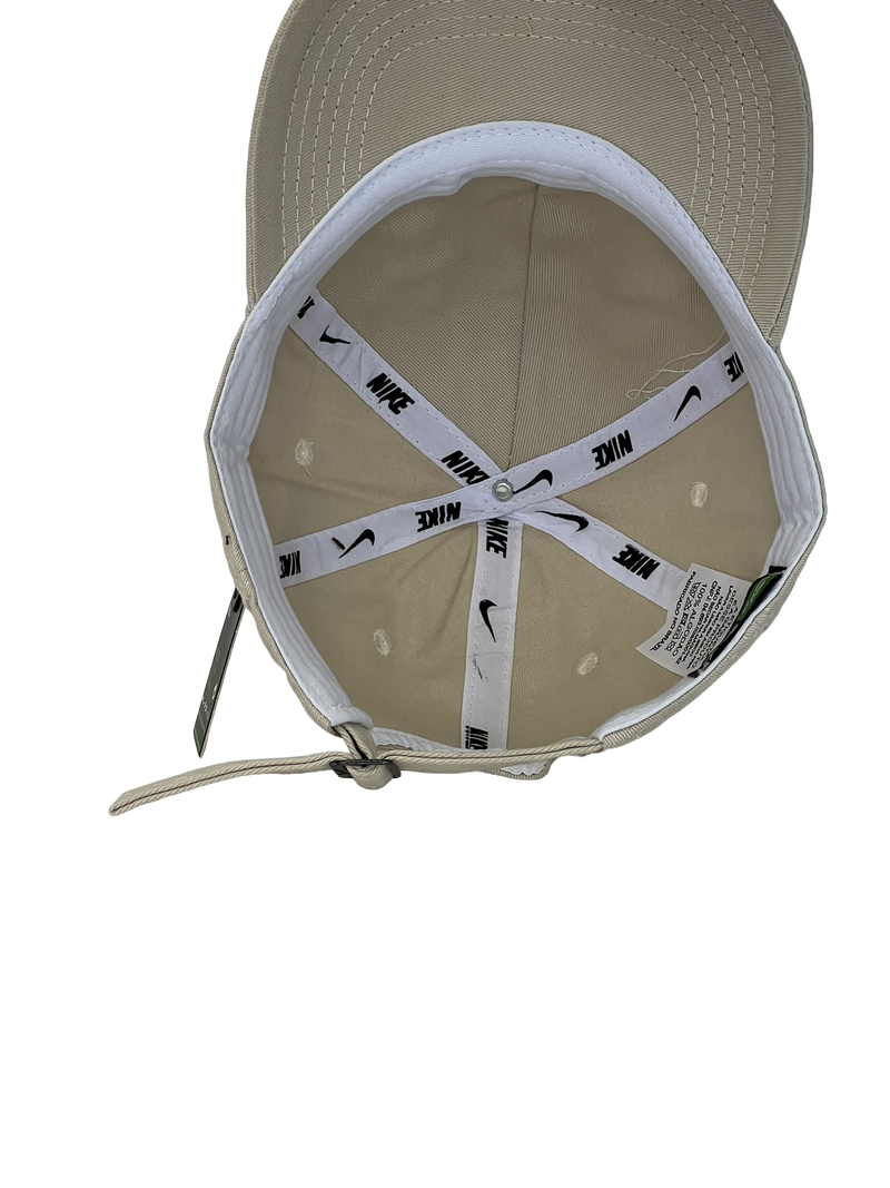 Boné Casual Nike Mini - Cor Bege Logo Original