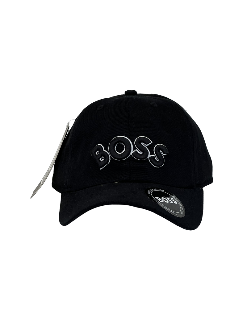 Boné Urbano Boss BIG - Cor Preto Logo Preto