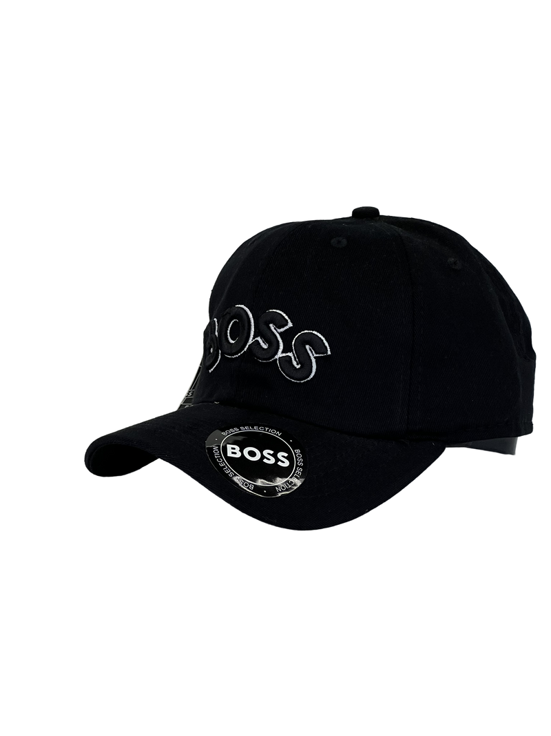 Boné Urbano Boss BIG - Cor Preto Logo Preto