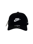 Boné Urbano Nike Letter & Logo - Cor Preto Logo Branco