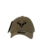 Boné Casual Nike Nadal - Cor Marrom Logo Preto