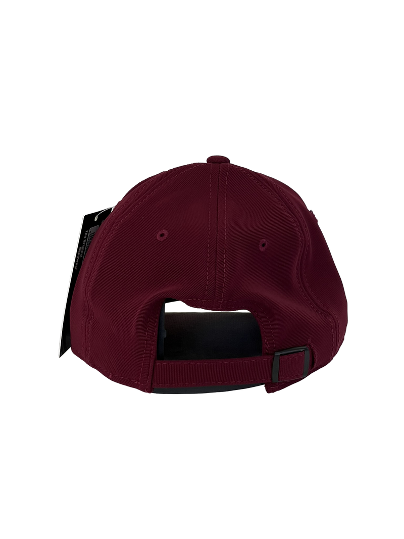 Boné Casual Lackpard NYC - Cor Vinho Logo Cinza